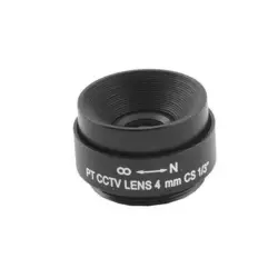 Об'єктив CCTV 1/3 PT0412NI 4mm F1.2 Fixed Iris Lens