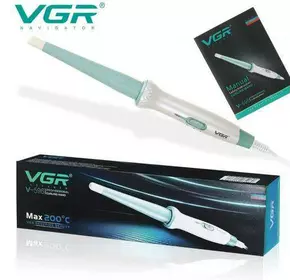 Плойка конусна VGR V-596 для завивки волосся, max діаметр 25 мм, 32 Вт.