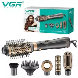 Фен стайлер для укладання та завивки волосся VGR V-491 6 в 1, Professional, 1000 Вт