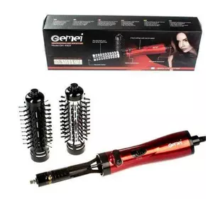 Фен стайлер для укладання та завивки волосся Geemy GM-4829 2 в 1, Professional, 800 Вт