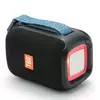 Bluetooth-колонка TG339 з RGB ПІДСВІЧУВАННЯМ, speakerphone, радіо, black