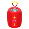 Bluetooth-колонка TG658 з RGB ПІДСВІЧУВАННЯМ, speakerphone, радіо, red