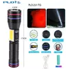 Ліхтар PLD-231 WHITE LASER LED PM10-TG+COB(white+red), 1х18650, power bank, індикація заряду, ЗУ Type-C, магніт, zoom, Box