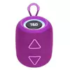 Bluetooth-колонка TG655 з RGB ПІДСВІЧУВАННЯМ, speakerphone, радіо, purple