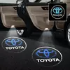 Лазерне дверне підсвічування/проекція у двері автомобіля Toyota 002 white-blue