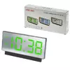 Годинник мережевий VST-897-4, яскраво-зелений, температура, USB Годинник мережевий VST-897-4, яскраво-зелений, температура, USB