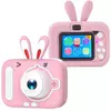 Дитячий фотоапарат X900 Rabbit, pink