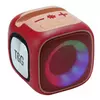 Bluetooth-колонка TG359 з RGB ПІДСВІЧУВАННЯМ, speakerphone, радіо, red