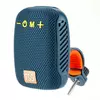 Bluetooth-колонка + ВЕЛОКРІПЛЕННЯ TG392, IPX5, speakerphone, радіо, blue