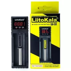 Зарядний пристрій LiitoKala Lii-S1, 10440/14500/16340/17355/17500/17670/18350/18490/18650/22650,