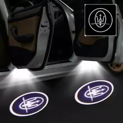 Лазерне дверне підсвічування/проекція у двері автомобіля Maserati