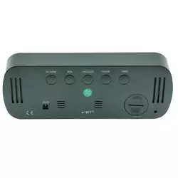 Годинник мережний VST-895Y-4, зелений, температура, USB Годинник мережний VST-895Y-4, зелений, температура, USB