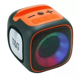 Bluetooth-колонка TG359 з RGB ПІДСВІЧУВАННЯМ, speakerphone, радіо, green