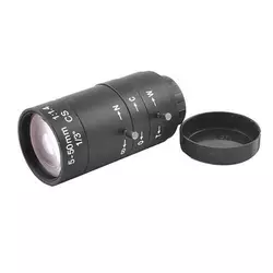 Варіофокальний об'єктив CCTV 1/3 PT05050 5mm-50mm F1.6 Manual Iris