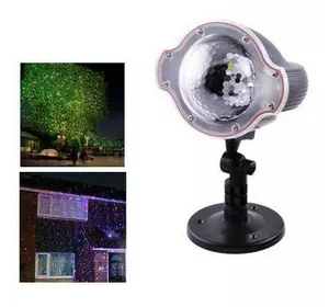 Світлодіодний лазерний проектор Star Shower 3-Color 809-3-х кольоровий, будинок+вулиця, 2 кронштейни, Waterproof Світлодіодний лазерний проектор Star Shower 3-Color 809-3-х кольоровий, будинок+вулиця, 2 кронштейни, Waterproof