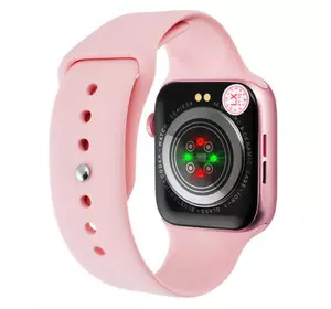 Smart Watch AK99, 44 mm Aluminium, голосовий виклик, pink