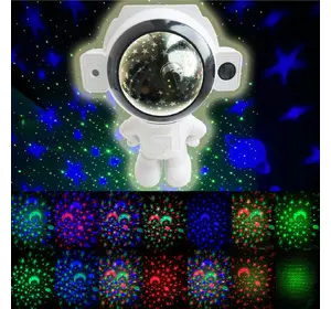 Зоряний 3D проектор MGY-145 Astronaut, Bluetooth, Speaker, Night Light