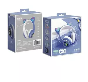 Бездротові навушники Cat STN-28 ORIGINAL, blue