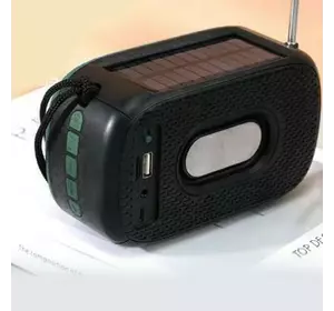 Bluetooth-колонка TG632, з функцією speakerphone, радіо, ліхтар, сонячна батарея, green