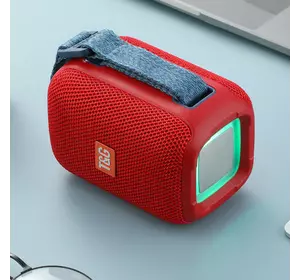 Bluetooth-колонка TG339 з RGB ПІДСВІЧУВАННЯМ, speakerphone, радіо, red