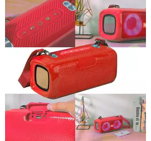Bluetooth-колонка TG641, з функцією speakerphone, радіо, red