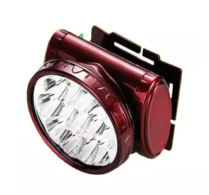 Ліхтар налобний Luxury 1898, 13LED, вбудований акумулятор, ЗУ 220V Ліхтар налобний Luxury 1898, 13LED, вбудований акумулятор, ЗУ 220V