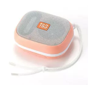 Bluetooth-колонка TG394, IPX7, з функцією speakerphone, радіо, pink