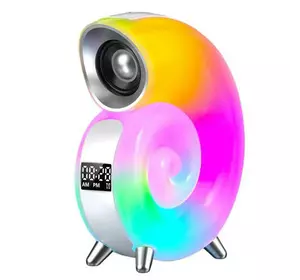 Light Sound Machine N70, RGB нічник, годинник, Bluetooth колонка