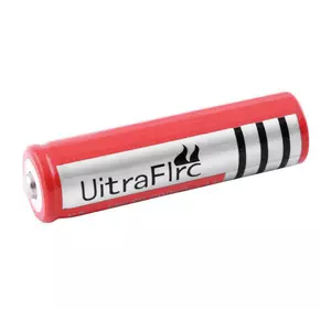 Акумулятор 18650, Ultra Fire, 800mAh, 3.7V, червоний