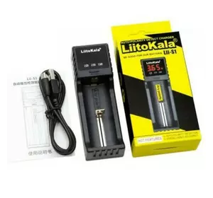 Зарядний пристрій LiitoKala Lii-S1, 10440/14500/16340/17355/17500/17670/18350/18490/18650/22650,