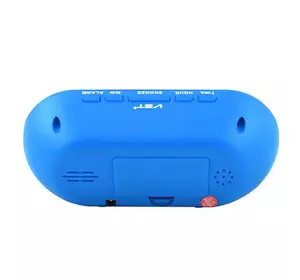 Годинник мережевий VST-712Y-5, синій, USB
