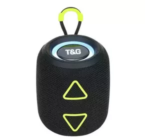 Bluetooth-колонка TG655 з RGB ПІДСВІЧУВАННЯМ, speakerphone, радіо, black