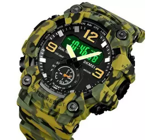 Годинники наручні 1965CMGN SKMEI, CAMO GREEN Годинники наручні 1965CMGN SKMEI, CAMO GREEN