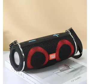 Bluetooth-колонка TG642 з RGB ПІДСВІЧУВАННЯМ, speakerphone, радіо, black