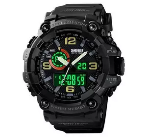Годинники наручні 1520BK SKMEI, BLACK Годинники наручні 1520BK SKMEI, BLACK