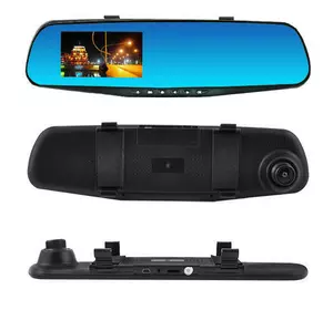 Автомобільний відеореєстратор-дзеркало L-9001, LCD 3.5'', 1080P Full HD